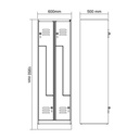Schliessfachschrank C+P Classic PLUS