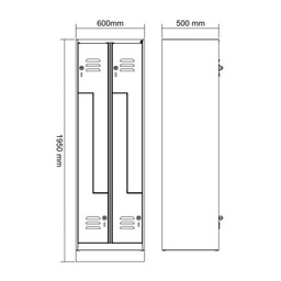Schliessfachschrank C+P Classic PLUS