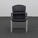 Leder Freischwinger Konferenzstuhl Giroflex