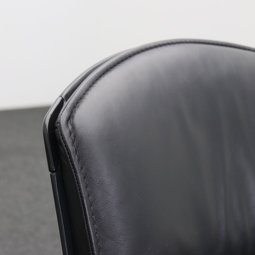 Leder Freischwinger Konferenzstuhl Giroflex