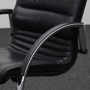 Leder Freischwinger Konferenzstuhl Giroflex