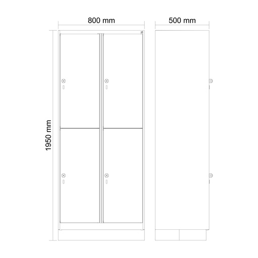 Garderobenschrank C+P Classic PLUS