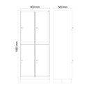 Garderobenschrank C+P Classic PLUS