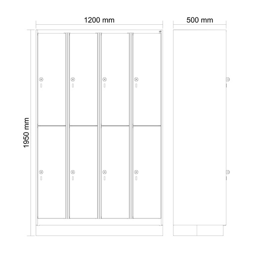 Garderobenschrank C+P Classic PLUS