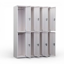 Garderobenschrank konfigurierbar / Türen Lista LO