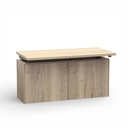 Sitz-/Stehtisch Bralco Winglet-e mit Unterschrank