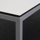 Schreibtisch Lista LO mit HPL Vollkern Tischplatte