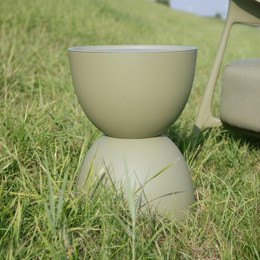 Outdoor Beistelltisch White Label Living Mara