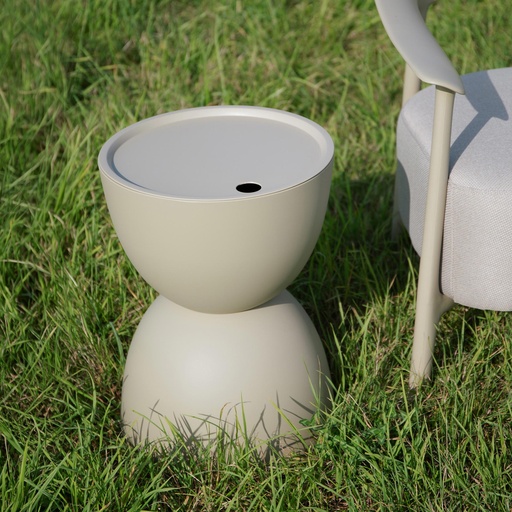 Outdoor Beistelltisch White Label Living Mara