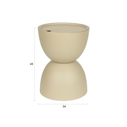 Outdoor Beistelltisch White Label Living Mara