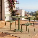 Outdoor Bistrotisch White Label Living Sanjay