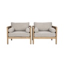Outdoor Loungesessel Dutchbone Oasis 2er Set