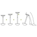 Stehhilfe Wilkhahn Sitz