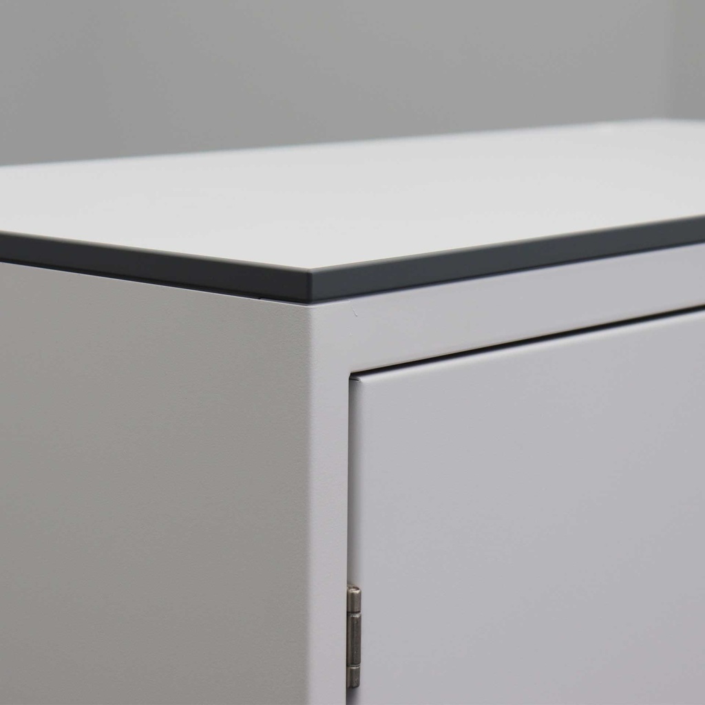 Metallschrank Lista LO One, weiss, Aktenschrank