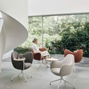 Loungesessel Wilmer Blå Station
