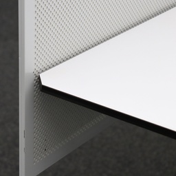 Höhenverstellbarer Schreibtisch mit Tischblende USM Kitos
