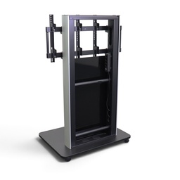 Mobiler TV- & Displayständer auf Rollen
