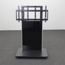 Mobiler TV- & Displayständer auf Rollen