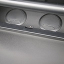 Mobiler TV- & Displayständer auf Rollen