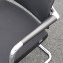 Stapelbarer Freischwinger Konferenzstuhl  Girsberger Diagon