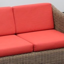 Loungeset Hunn Gartenmöbel Rattan