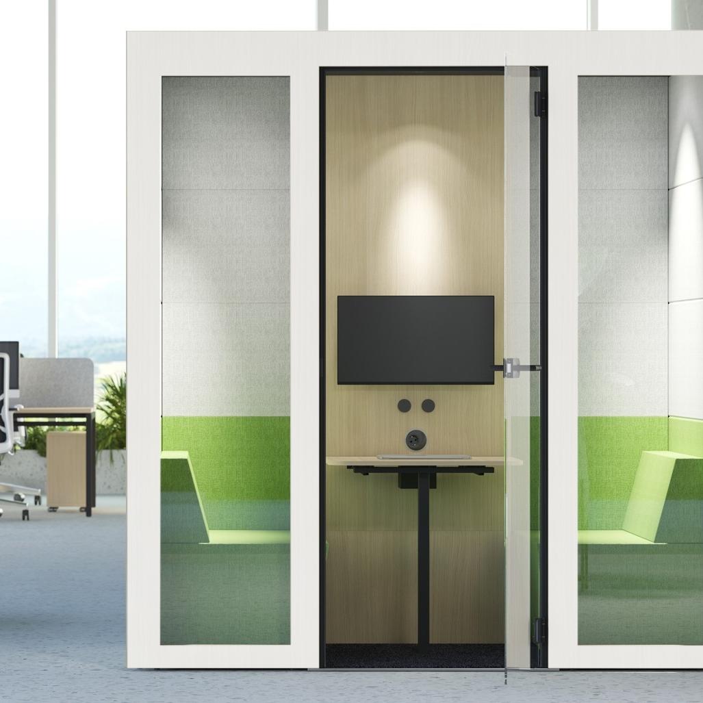 Konferenzräume Narbutas Silentroom M - Türklinke rechts