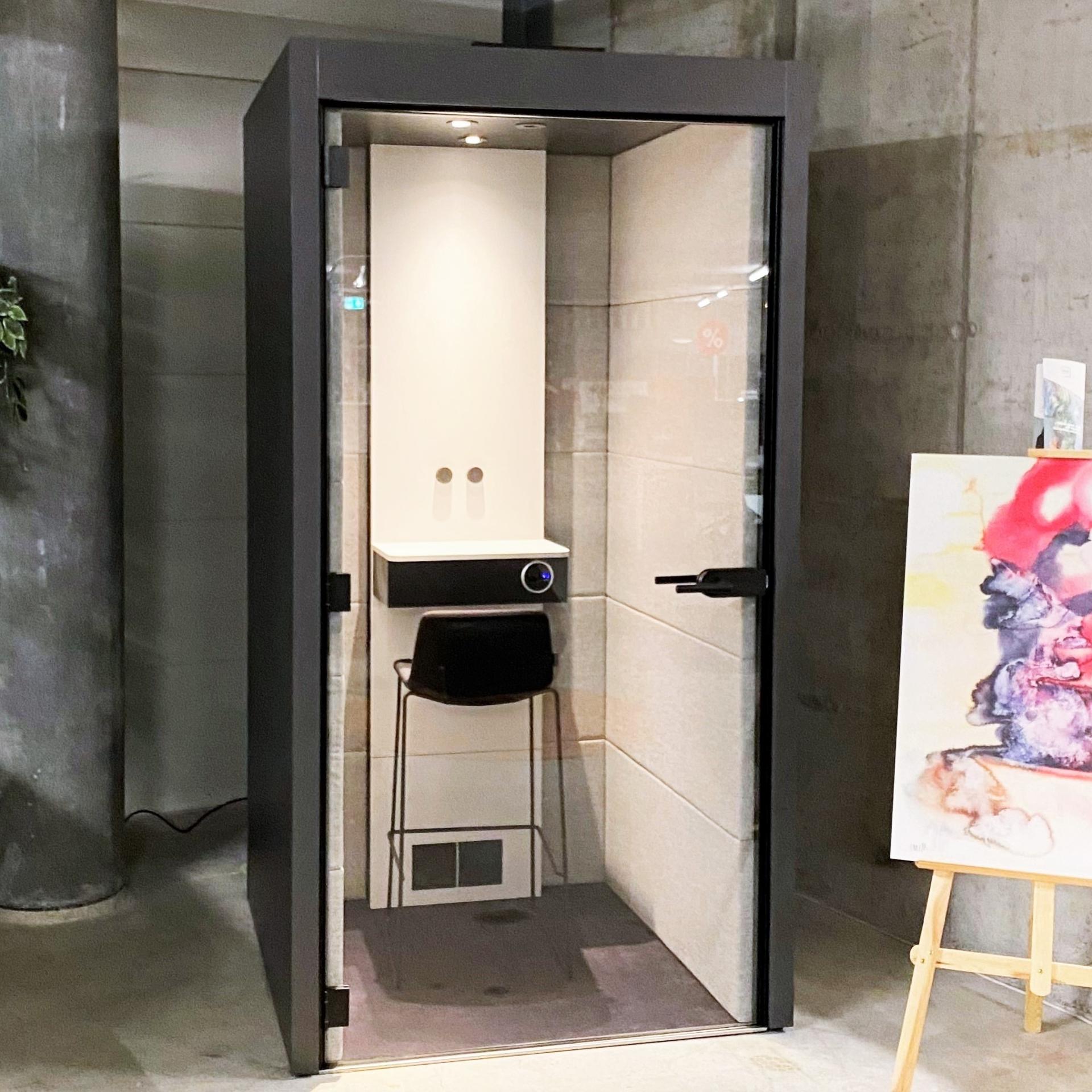 Telefonzellen Narbutas Silentroom S - Türklinke rechts