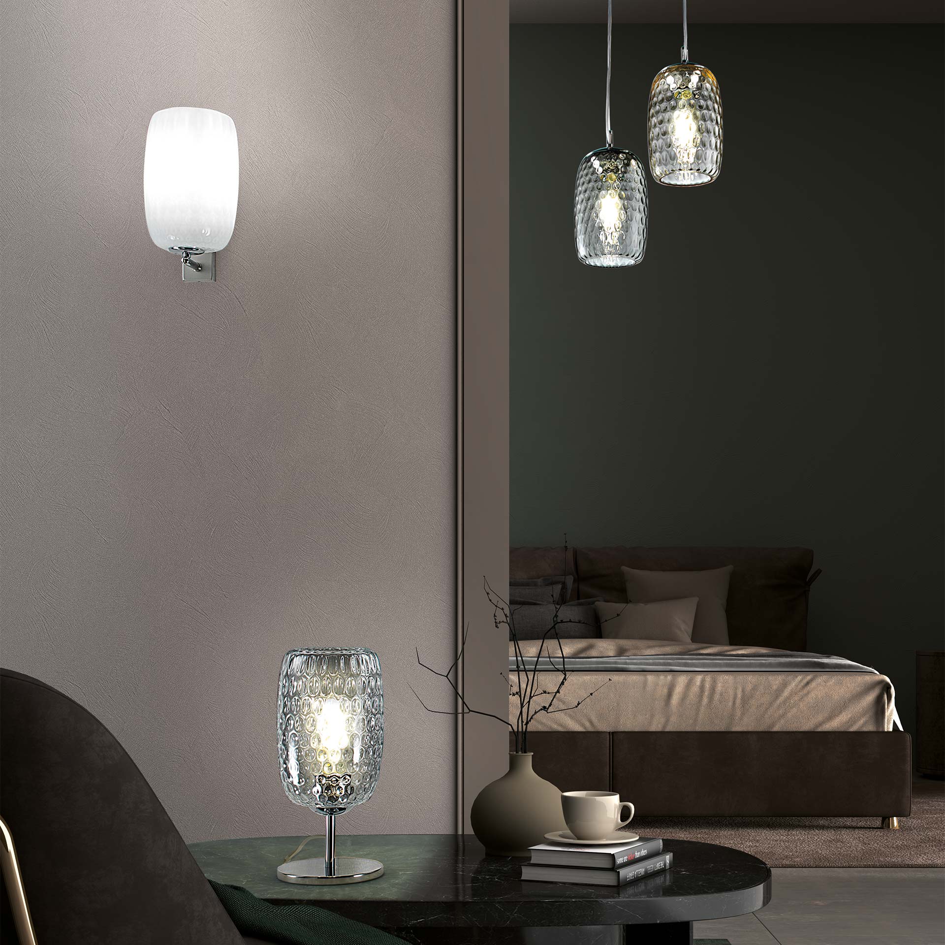 Murano Tischlampen Murano Mini cloe