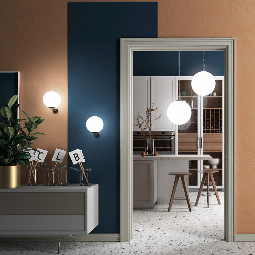 Murano Wandlampen Murano Luna