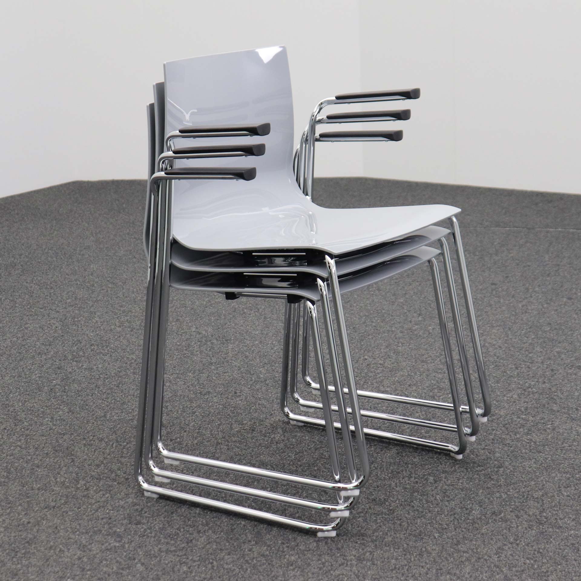 Kufenstühle Moving Chairs Slim Techno
