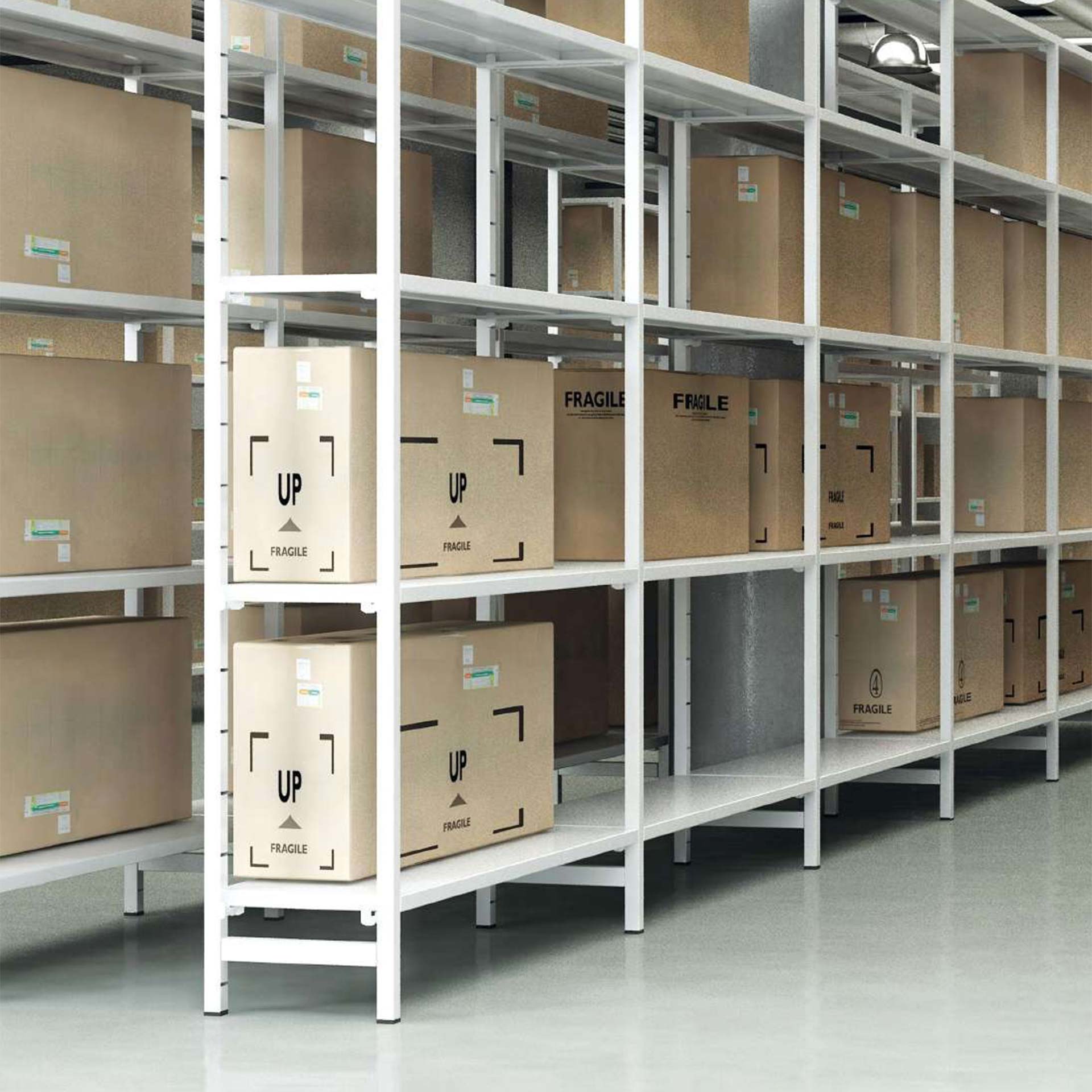 Metallregale Tradingzone Steelline