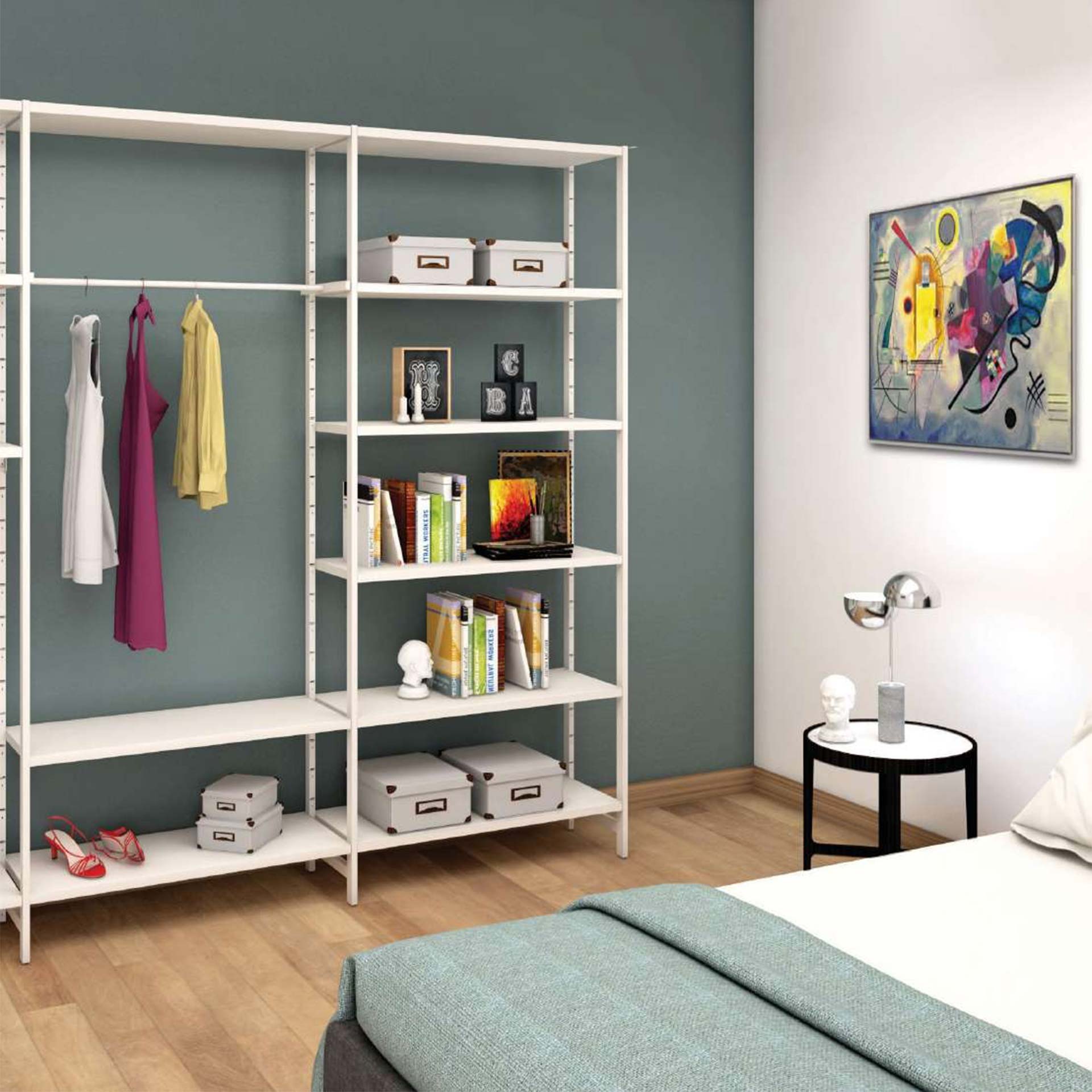Metallregale Tradingzone Steelline