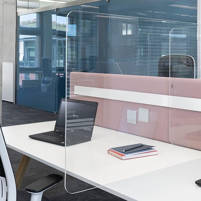 Plexiglas Trennwand BENE Shielded
