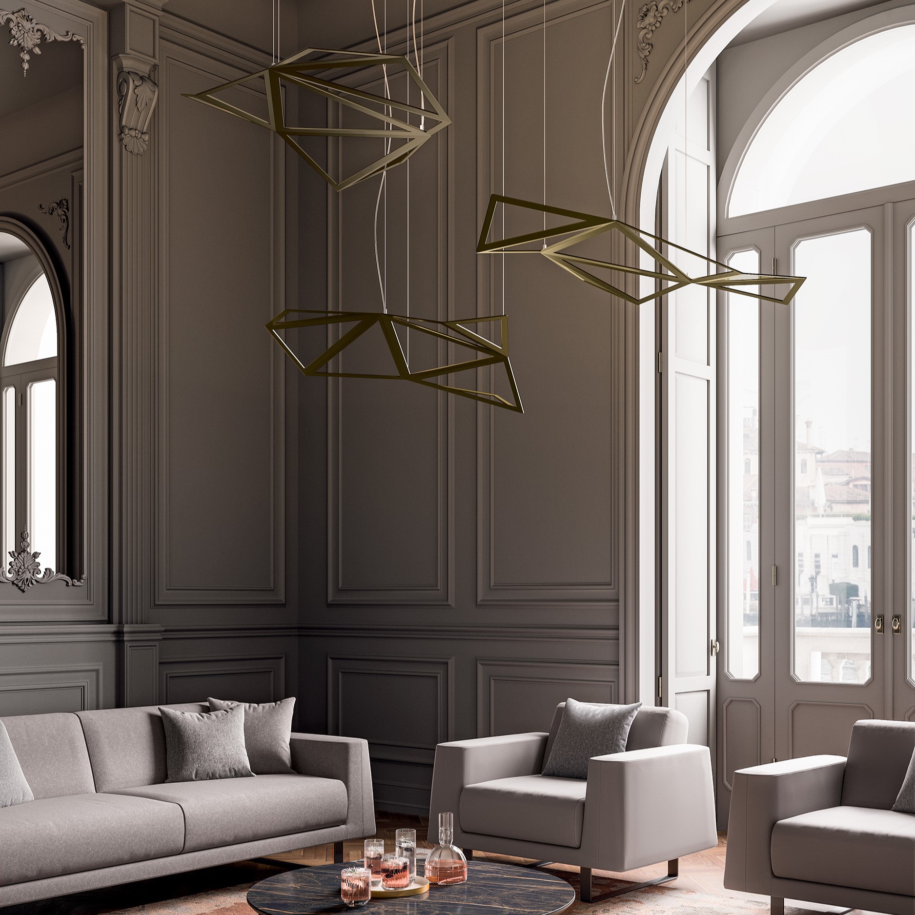 Deckenlampen Quadrifoglio Starlight