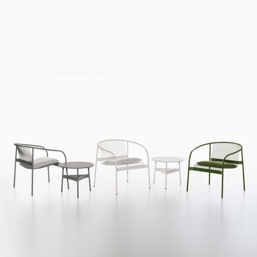 Outdoor Loungesessel Plank Velit