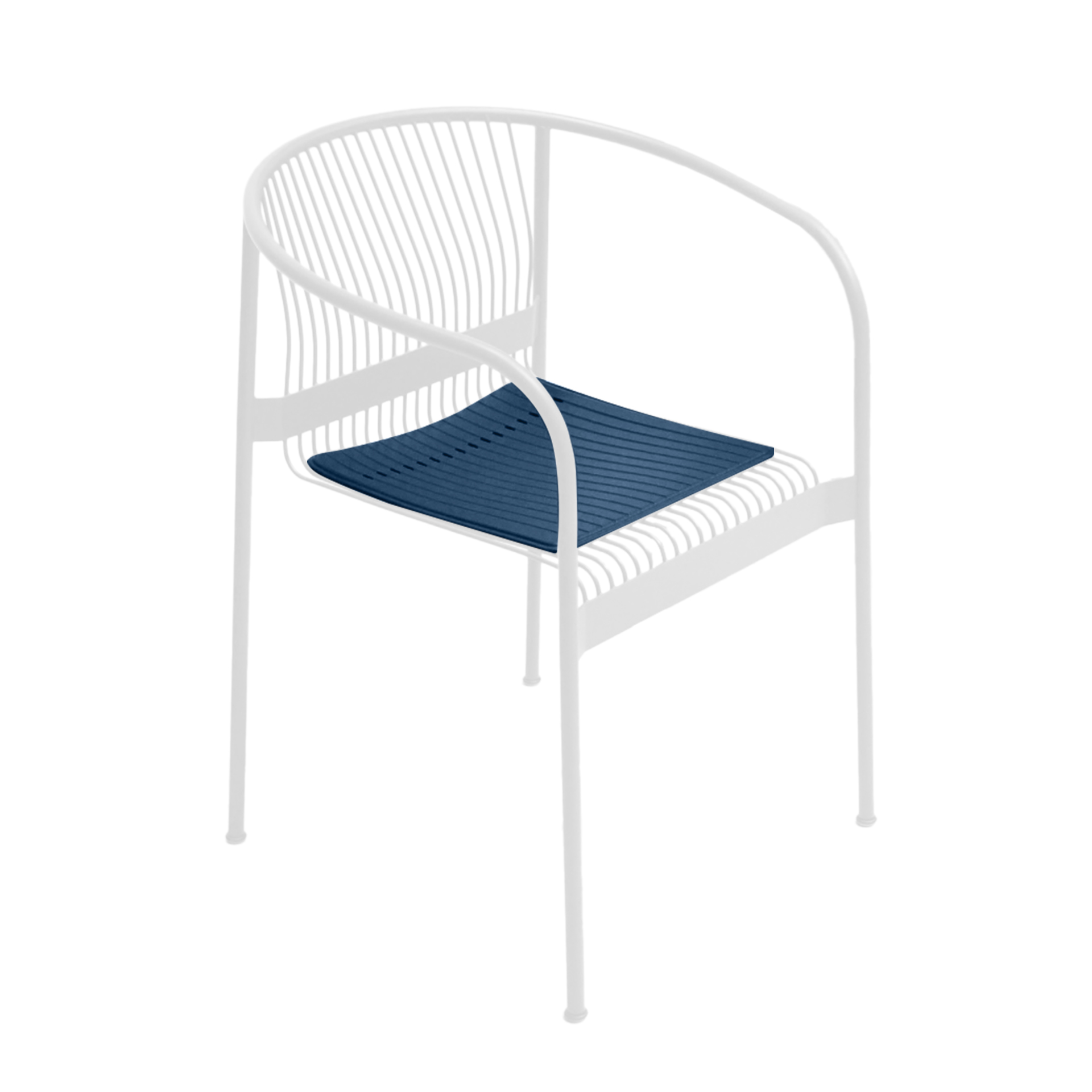 Sitzauflage für Outdoorstühle Plank Velit