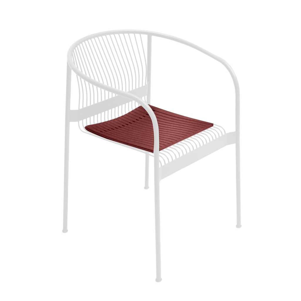 Sitzauflage für Outdoorstühle Plank Velit