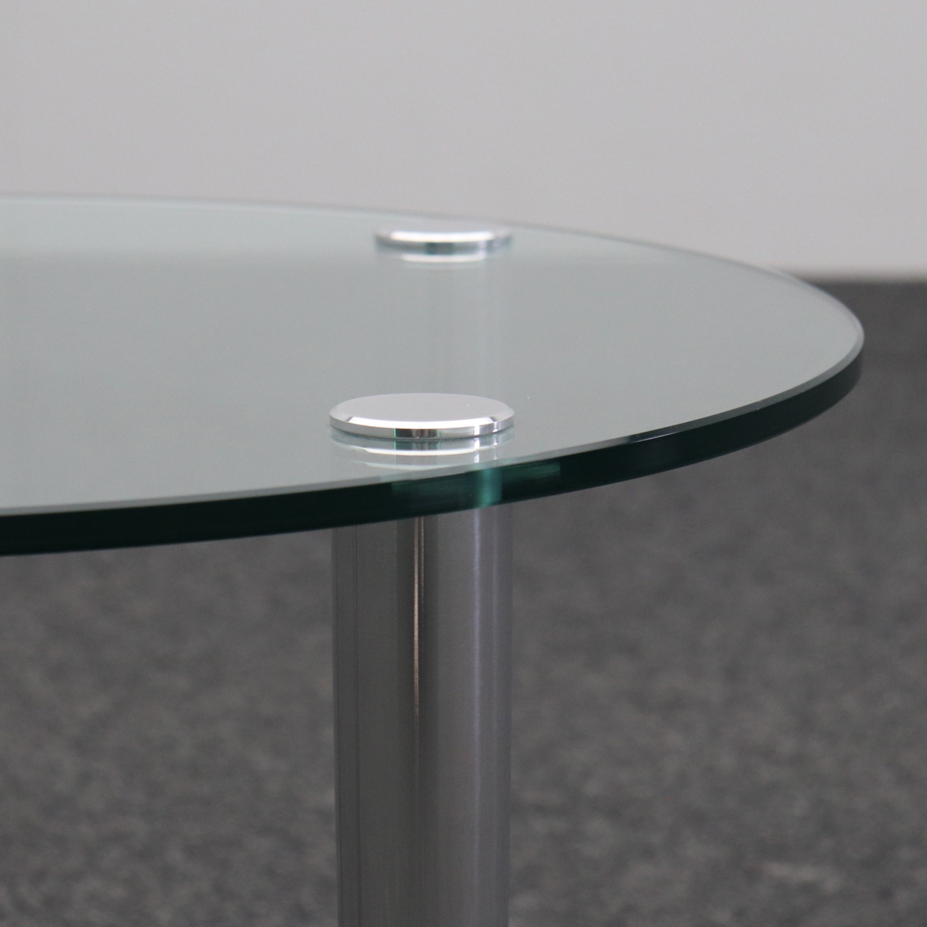 Glas Salontisch Rund