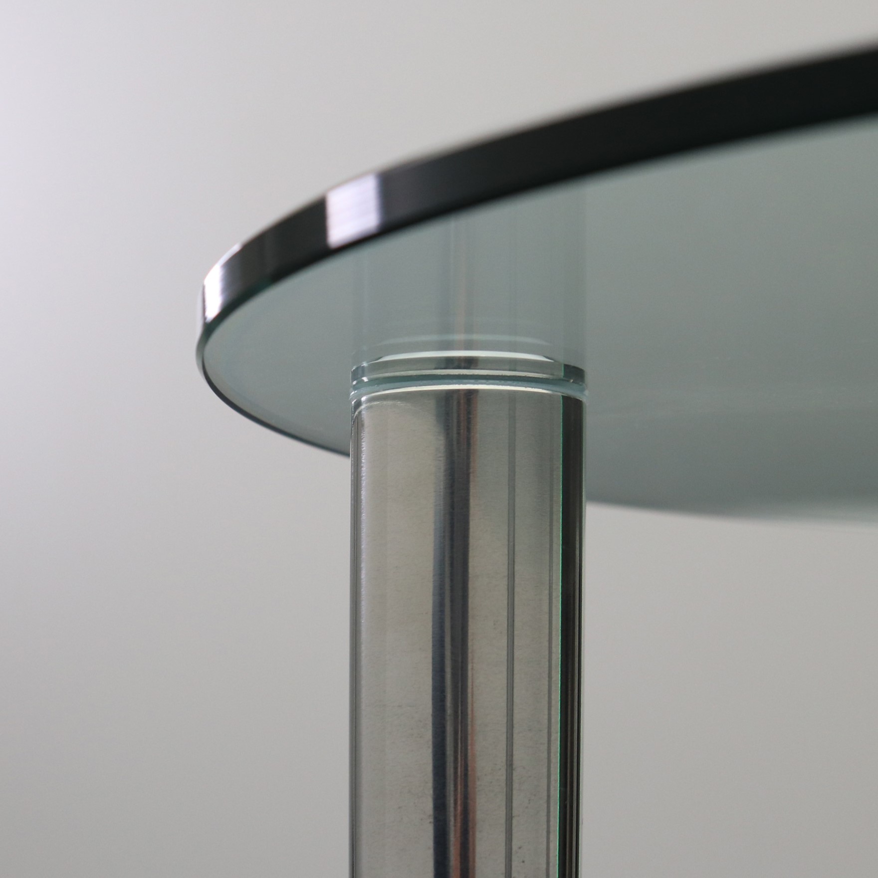 Glas Salontisch Rund
