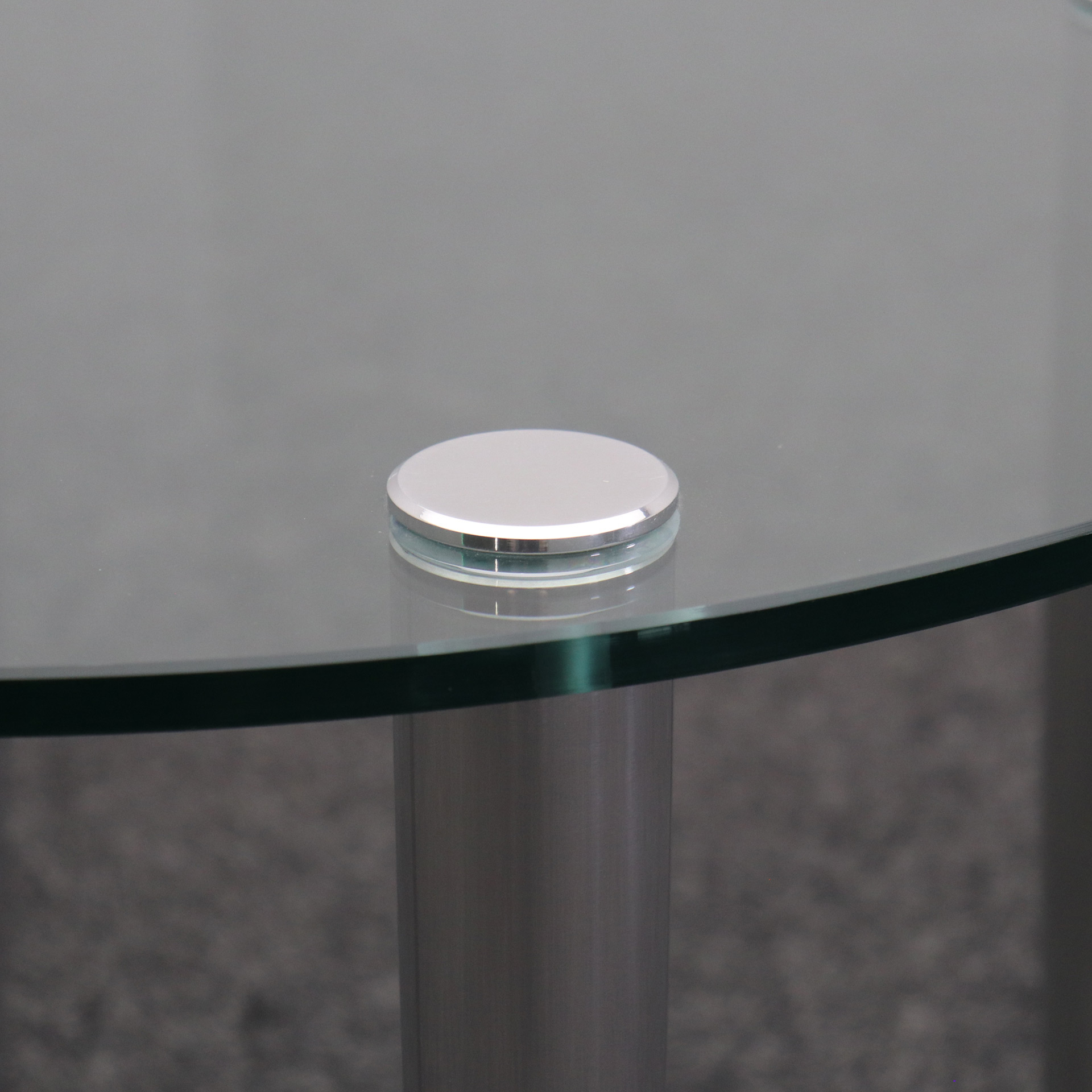 Glas Salontisch Rund