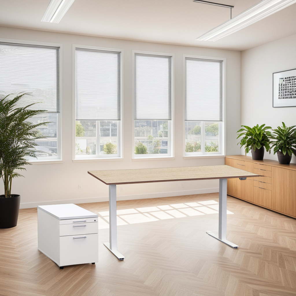 Schreibtisch el. höhenverstellbar Tradingzone Home 2.0