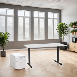 Schreibtisch el. höhenverstellbar Tradingzone Home 2.0