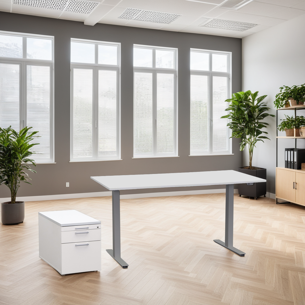 Schreibtisch el. höhenverstellbar Tradingzone Home 2.0