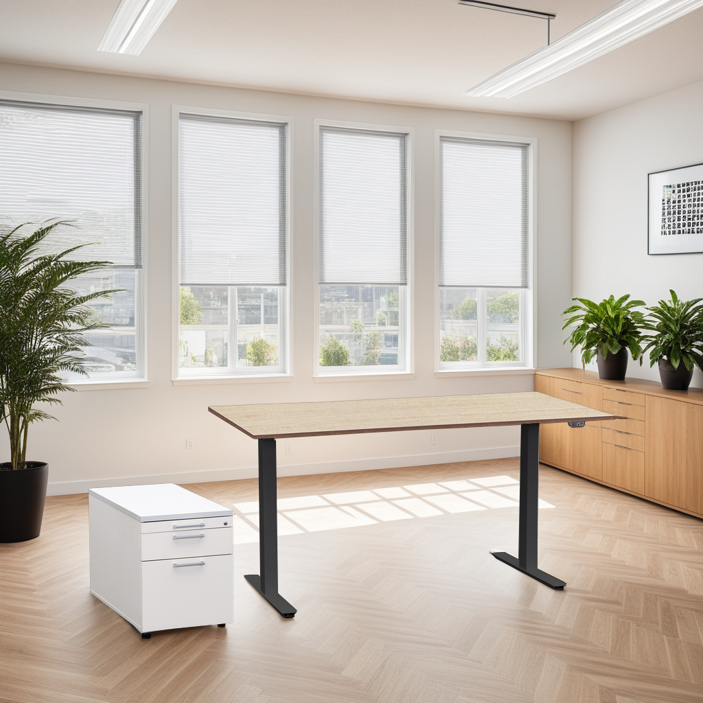 Schreibtisch el. höhenverstellbar Tradingzone Home 2.0