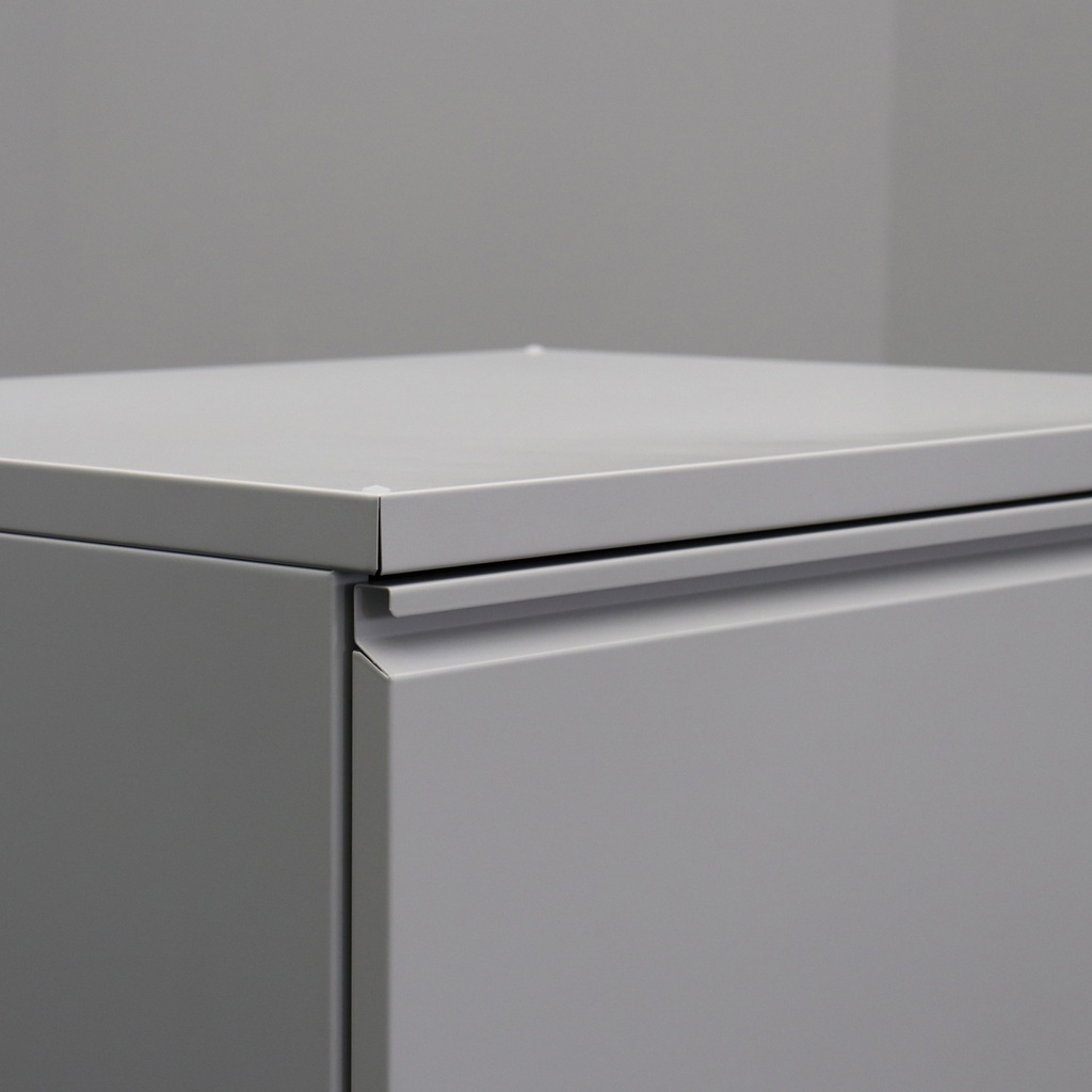 Hängeregisterschrank Lichtgrau Stahl
