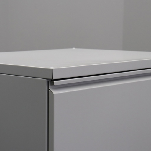 Hängeregisterschrank Lichtgrau Stahl