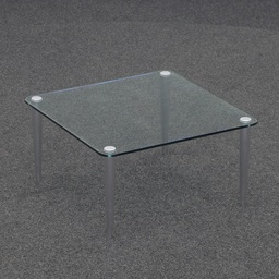 Glas Salontisch Quadratisch