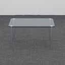 Glas Salontisch Quadratisch