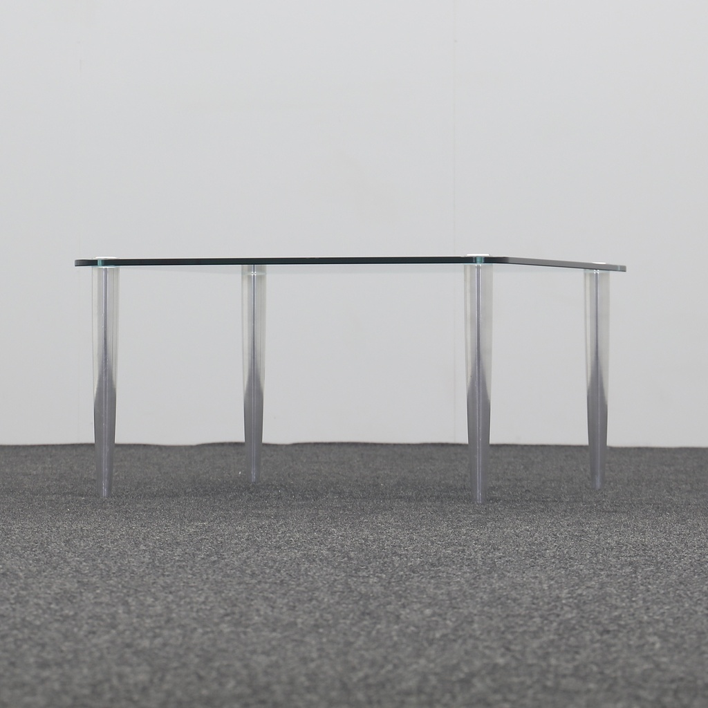 Glas Salontisch Quadratisch