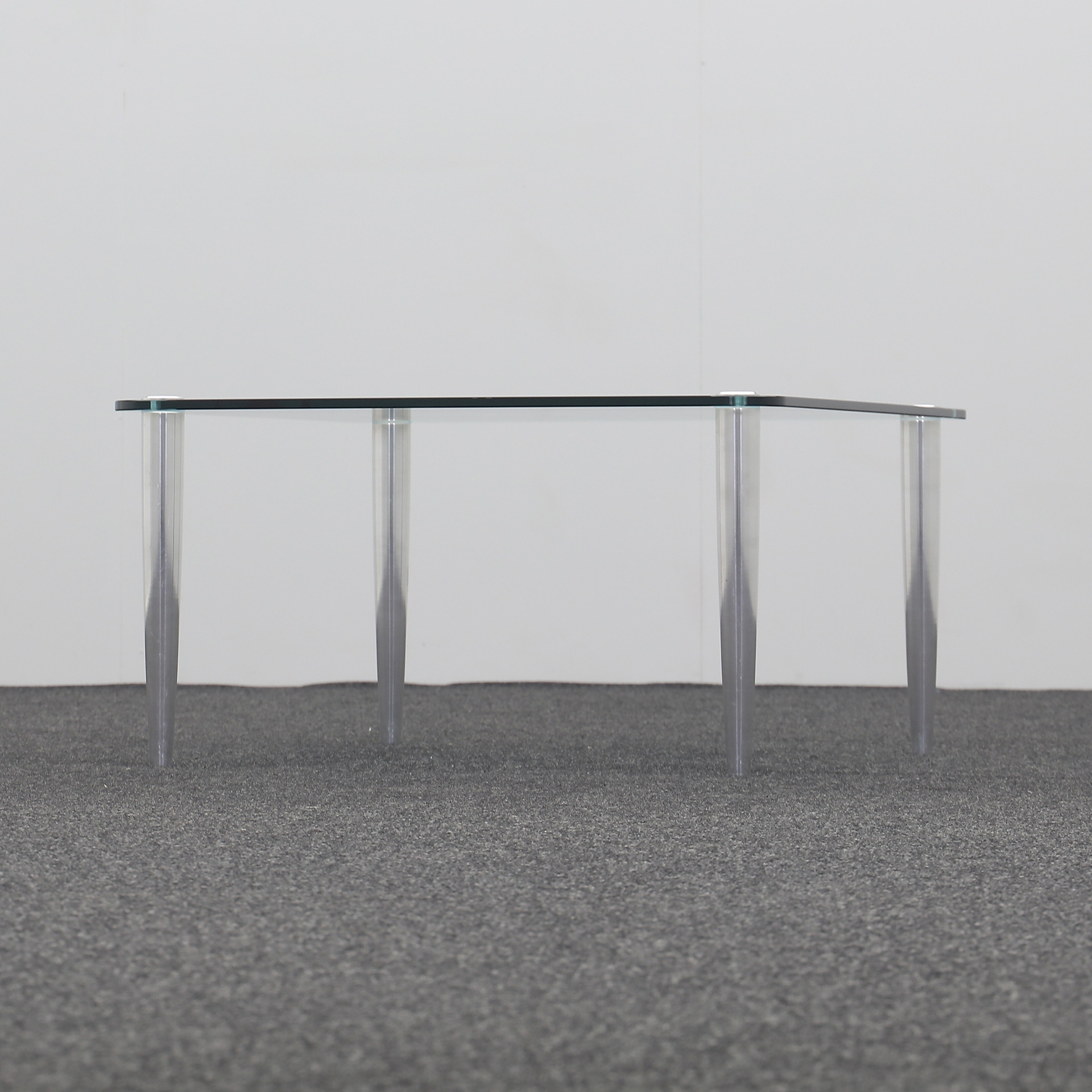 Glas Salontisch Quadratisch